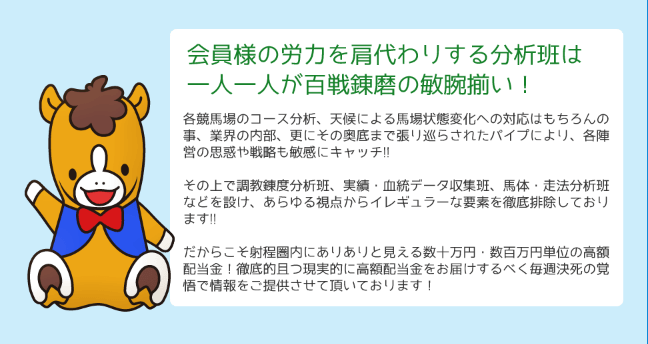 競馬予想会社「Site (サイト)」