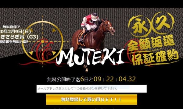 競馬予想会社 MUTEKI