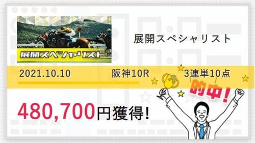 スマート万馬券 的中実績