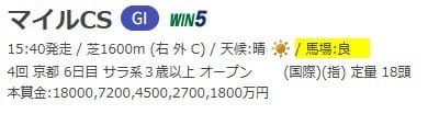 netkeibaの馬場状況が一目で分かる画像