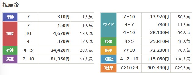 netkeiba 2025年3月13日 大井11レース結果