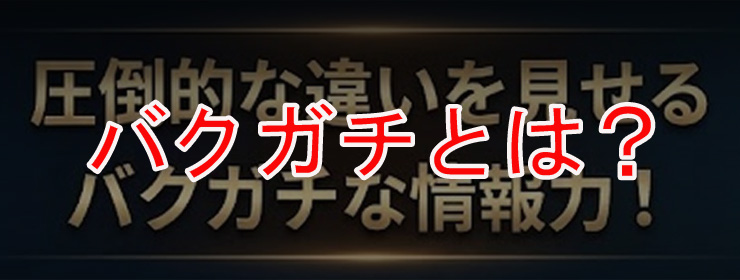 バクガチとは1