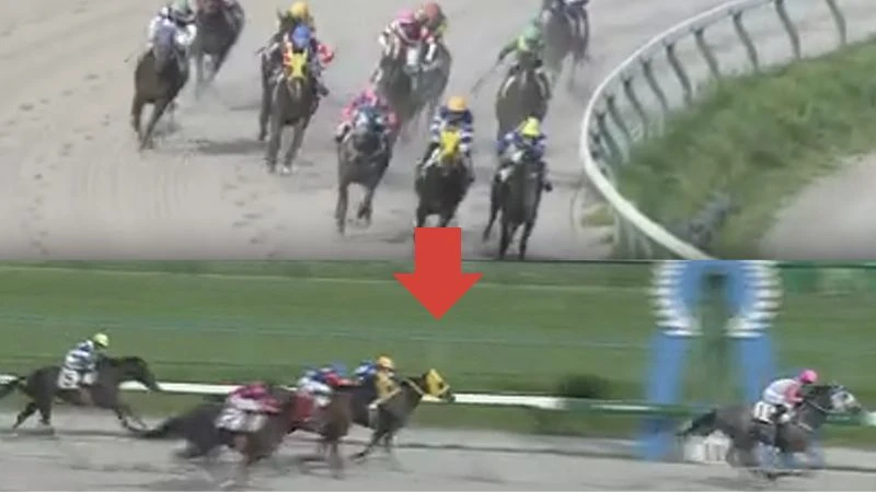 2026年6月29日盛岡8R レース途中 画像