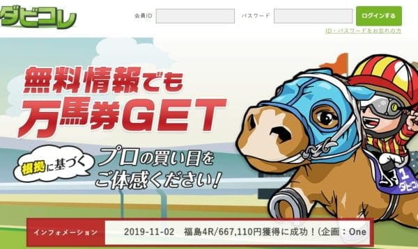 競馬予想会社 ダビコレ